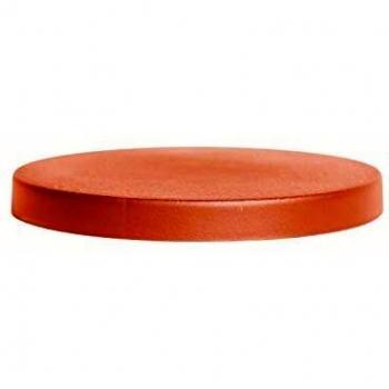 Prosperplast Mobile Platform Round Plataforma movil para macetas plastico Redonda con 4 Ruedas 39 x 39 x 4,5 cm en Color Terracota