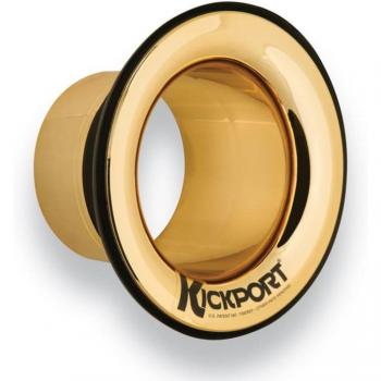 KickPort Gold Bass Drum Insert Booster
