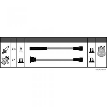 Juego de Cables de Encendido Herth+Buss Jakoparts para Suzuki Vitara SJ 4100 Samurai Vitara