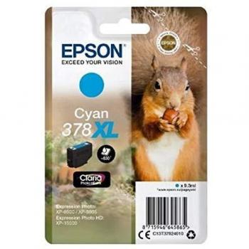 Epson C13T37924010 - Un solo paquete Tinta Foto HD, Cian, XL