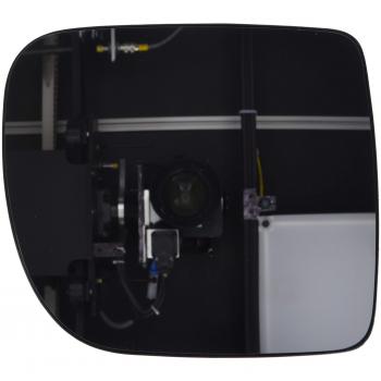 Cristal de espejo retrovisor exterior Van Wezel 4310832, Hagus 4310832, Vetro specchio esterno 4310832