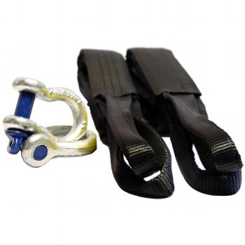 Slackline - Kit de fijación para 6 hebillas y cuerdas Slackline