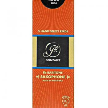 Gonzalez Baritone Saxophone Reeds (Box of 5, #4)