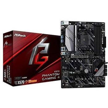 ASRock X570 Phantom Gaming 4 ATX Motherboard for AMD AM4 CPUs