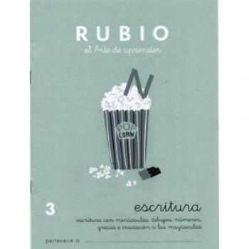 Rubio C-3 - Cuaderno caligrafía: Escritura 3