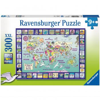 Puzzle Ravensburger Looking at the World - 300 piezas