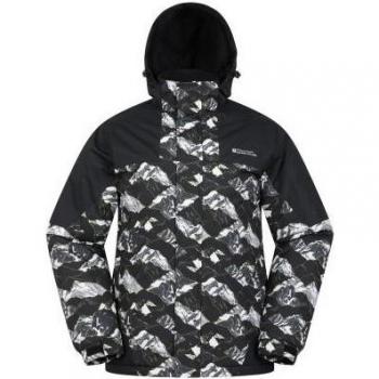 Chaqueta de esquí estampada Shadow II para hombre - Azul oscuro - Talla 3XL