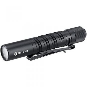 OLIGHT I3T EOS LED Linterna Pequeña Linternas de Bolsillo EDC de 180 lúmenes IPX8 a prueba de agua 2 Modos de Iluninación Potente Linterna Portátil para Camping, Senderismo, Ciclismo y Emergencias