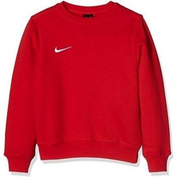 Nike Yth Team Club Crew - Camiseta para niño, color rojo/blanco -