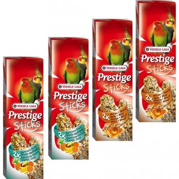 Versele-Laga Prestige Sticks cotorras y ninfas - 4 x 2 unidades (560 g)