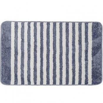 Sealskin Alfombra de Baño Antideslizante Absorbente Srisce, 50 x 80 x 1 cm, Poliéster, Gris