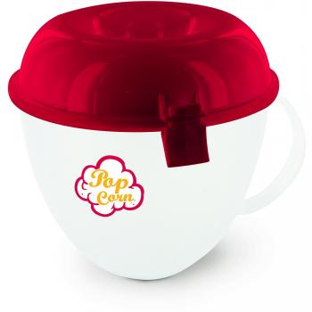Cuisy KC2149 Pop Corn Cocido Microwaveable plástico rojo / naranja 15 x 15 x 20 cm