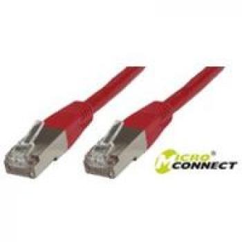 Microconnect S/FTP CAT6 15m LSZH Red Cable de Red