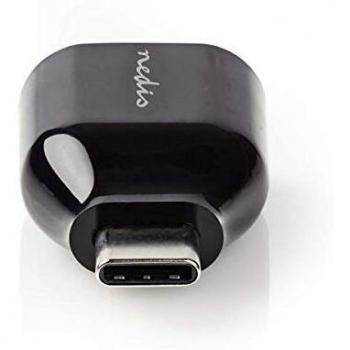 Adaptador USB-C a USB-A 3.2 Gen 1 Macho a Hembra Negro