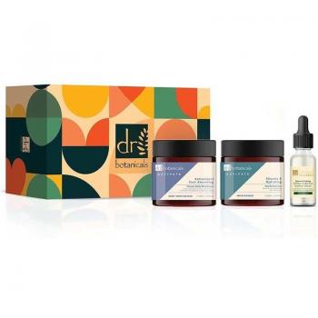 Dr. Botanicals Unisex Antioxidant Body Moisturiser, Vitamin E Day & Seaweed Serum - One Size