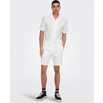 Bermudas Only & Sons Linus 0007 Cot Lin Shorts Noos