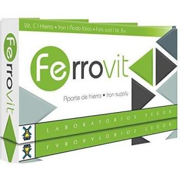 Ferrovit 30 Comprimidos Tegor
