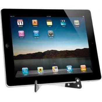 NGS BUZZ-W - Soporte portátil para tabletas, e-books y smartphones, color blanco