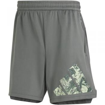 Adidas Pantalones Cortos Workout Knit Logo 7´´ Azul S Hombre