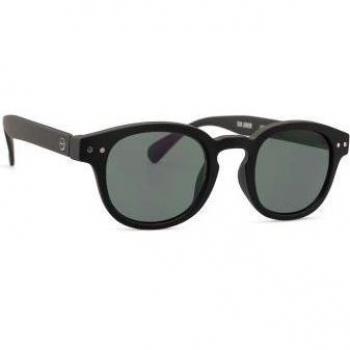 Gafas de Sol Izipizi Sun Junior #C para Niños 5-10 Años Forma Cuadrada Color Negro