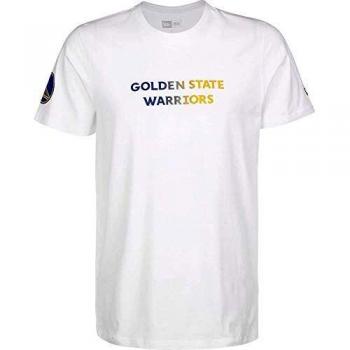New Era NBA Gradient Wordmark tee Golwar Camiseta de Manga Corta, Hombre, White, M
