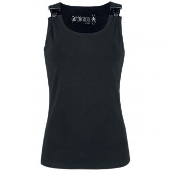 Gothicana by EMP Delilah Top Mujer Negro S
