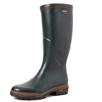 Aigle Parcours 2 Anti-Fatigue Rubber Wellington Boots - Bronze