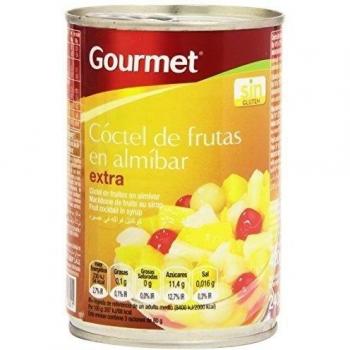 Gourmet - Cóctel de frutas en almíbar - Extra - 240 g