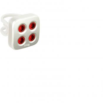 Knog Blinder Mob The Face luz Trasera para Bicicleta, Blinder Mob The Face, Plata