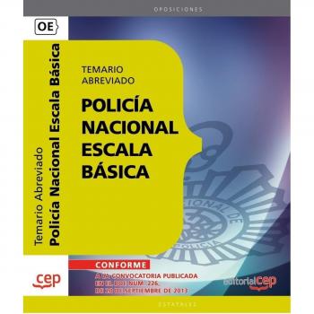 Policía Nacional Escala Básica. Temario Abreviado