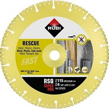 Disco Diamante Rubi RSQ Superpro 115mm Multimateriales