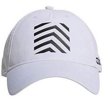 adidas C40 Gr Cap Gorra, Hombre, Blanco/Negro, Talla Única