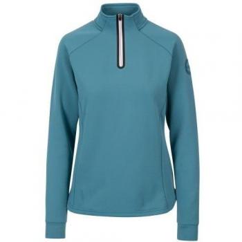 Trespass Women's Mhairi DLX Long-Sleeved Top - Blue - Size XL