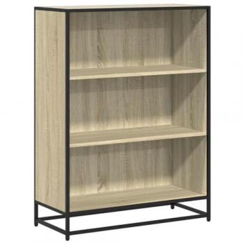 Estantería de Madera Ingeniería Color Roble Sonoma 80,5x35x107,5 cm