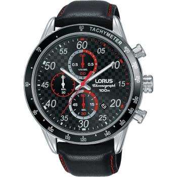 Reloj Lorus Mod. SPORTS Resistente Al Agua 10 ATM - 45 Mm - Cuero - Cuarzo