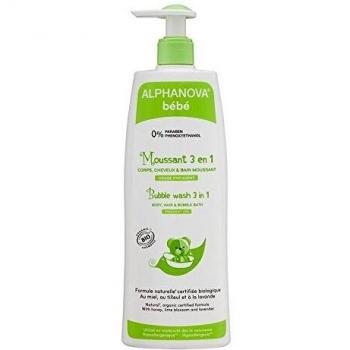 Alphanova Bebe-Organic 3 In 1 Baby Bubble Wash