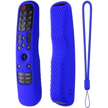 Caja de protección a prueba de caídas para control remoto de TV inteligente LG MR21GA / MR21GC, cubierta de silicona duradera y resistente a impactos