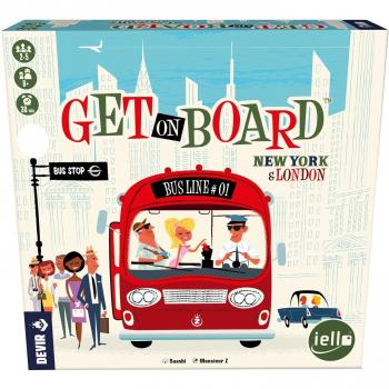 Devir Get On Board: New York & London Juego de Mesa