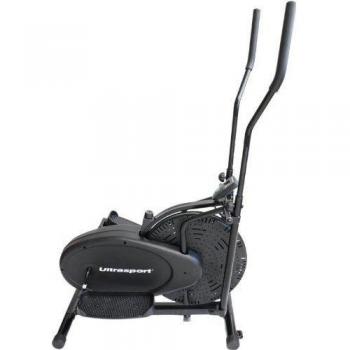 Ultrasport X-Trainer 100 - Bicicleta elíptica Basic con consola y regulador de resistencia, certificación TÜV / GS