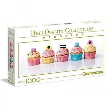 Panoramic Licorice Cupcakes Puzzle - 1000 Pieces by Clementoni