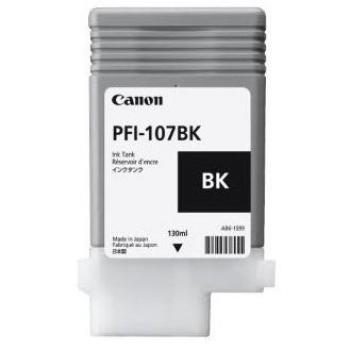 Canon PFI-107BK Original Black Ink Cartridge 130ml for iPF680/685/780/785