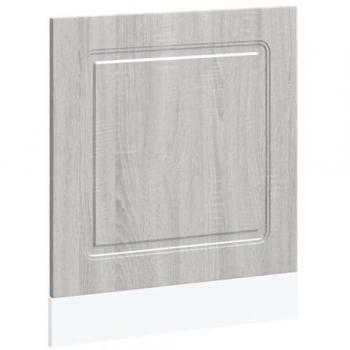 Panel para Lavavajillas Kalmar Gris Sonoma 60x1,5x67 cm Compuesto