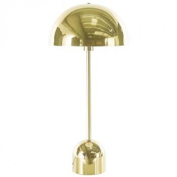 Lámpara de mesa de metal dorado negro cobre brillante 64 cm escritorio Macasia