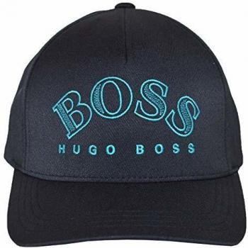 BOSS Hugo Cap-Curved-1-50418777, color negro