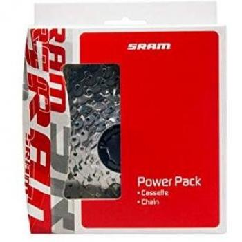 Sram Power Pack CASSET.PG-950/CAD.PC-951 9V 11-28D Cassette, Adultos Unisex, Multicolor (Multicolor