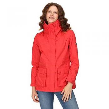 Regatta Women's Novalee Waterproof Jacket Miami Red Size 14