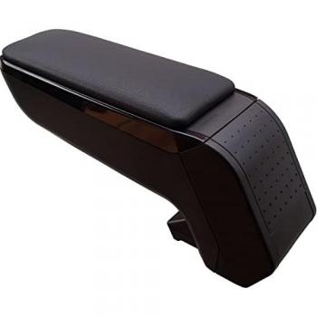 Reposabrazos Armster para Dacia Spring 2021 en Polipiel, modelo C05055A, compatible con piel artificial negra