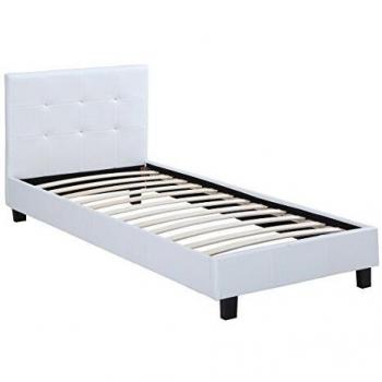 habitatetjardin Cama Julia Color Blanco - 90 x 190 cm