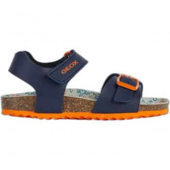 Sandalias Niño Geox J Ghita B. B Azul Marino/Naranja Oscuro