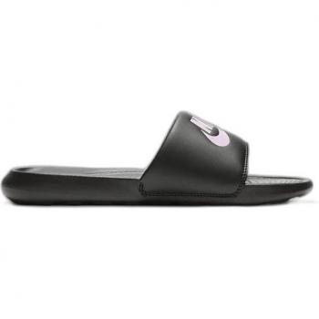 Chanclas de natación Nike Victori One mujer negro rosa